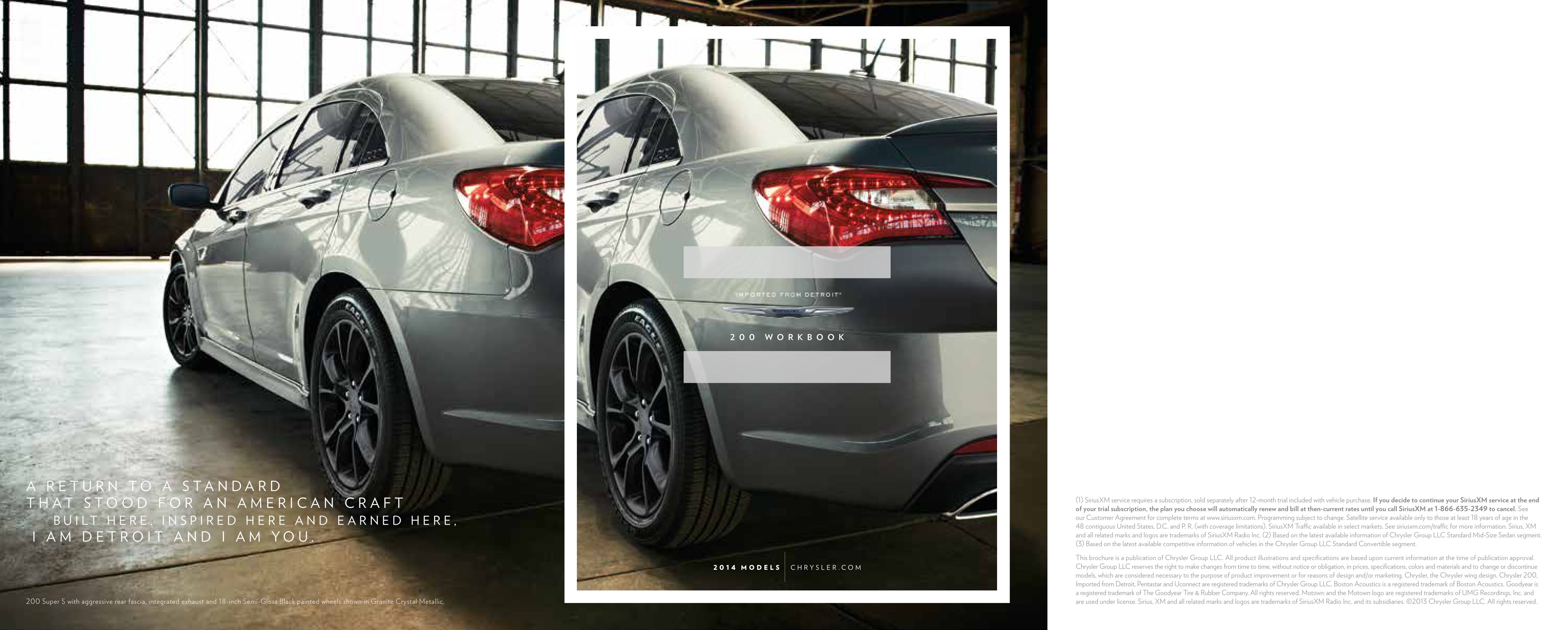 2014 Chrysler 200 Brochure Page 17